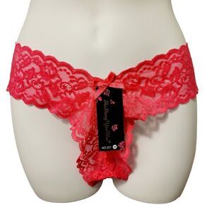 2/$20 Brand new lace hot pink underwear panties